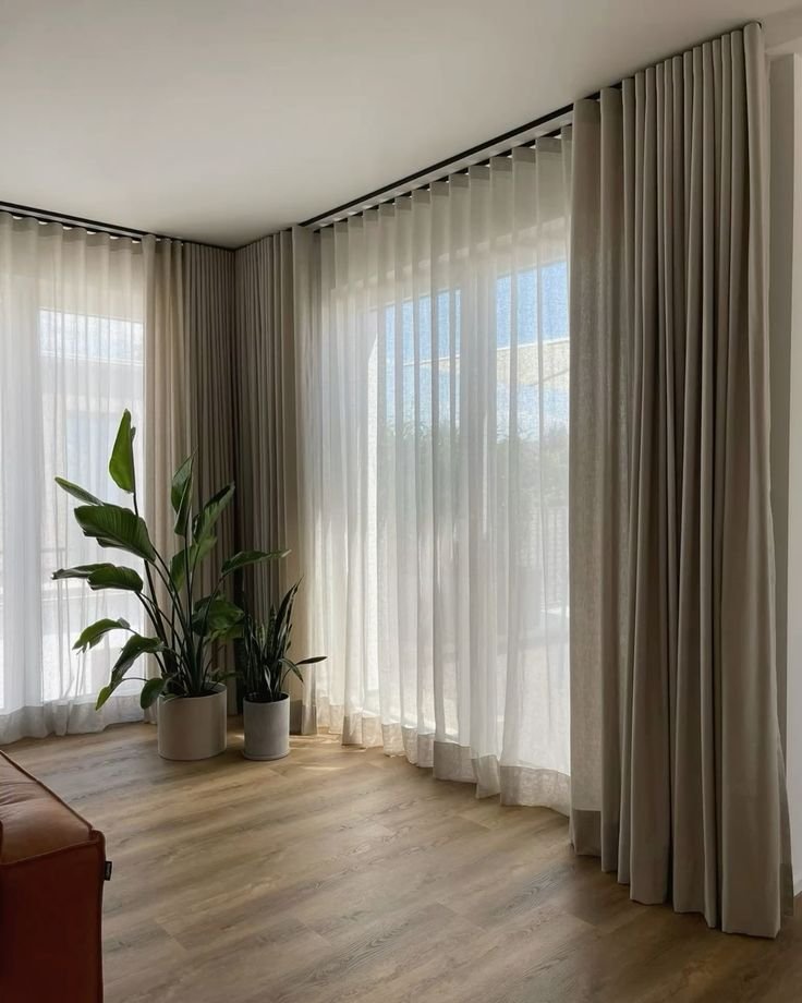 Sheer Curtains looking stunning across Dubai