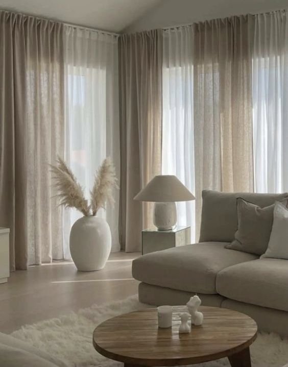 Sheer Curtains looking stunning across Dubai