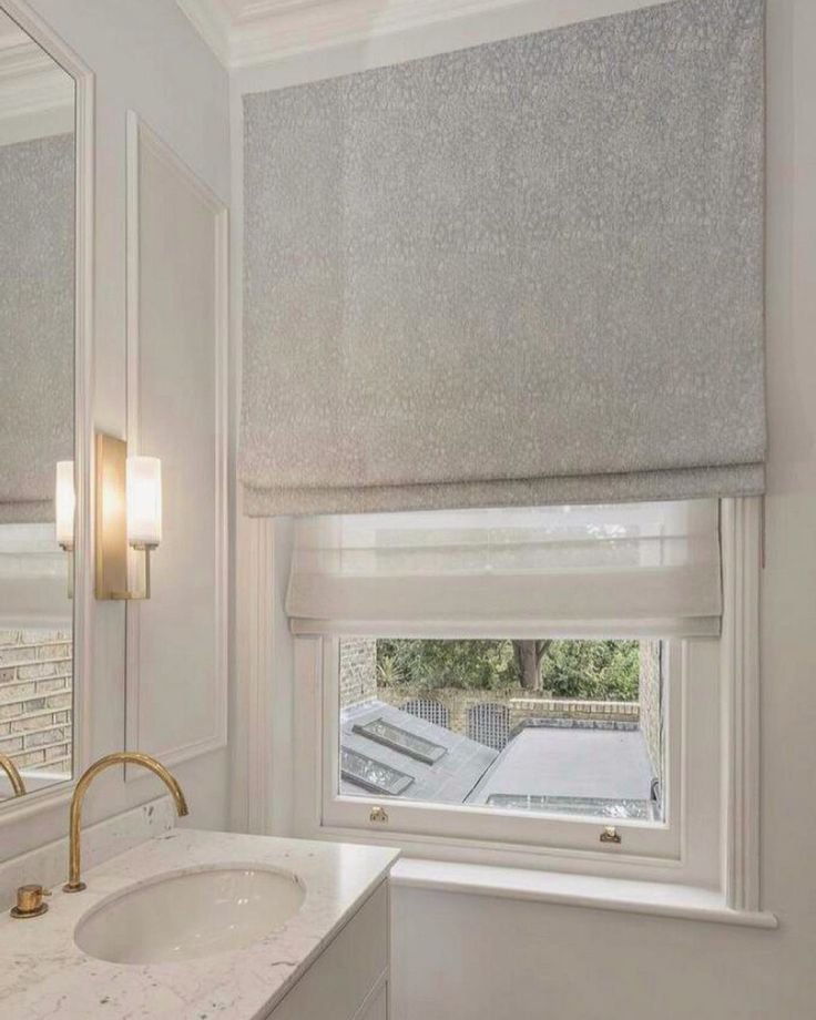 Check the level of elegance after the installation of these Roman Blinds