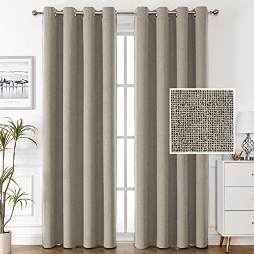 Linen Blackout Curtains