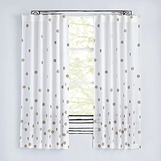Polka Dots Kids Curtains