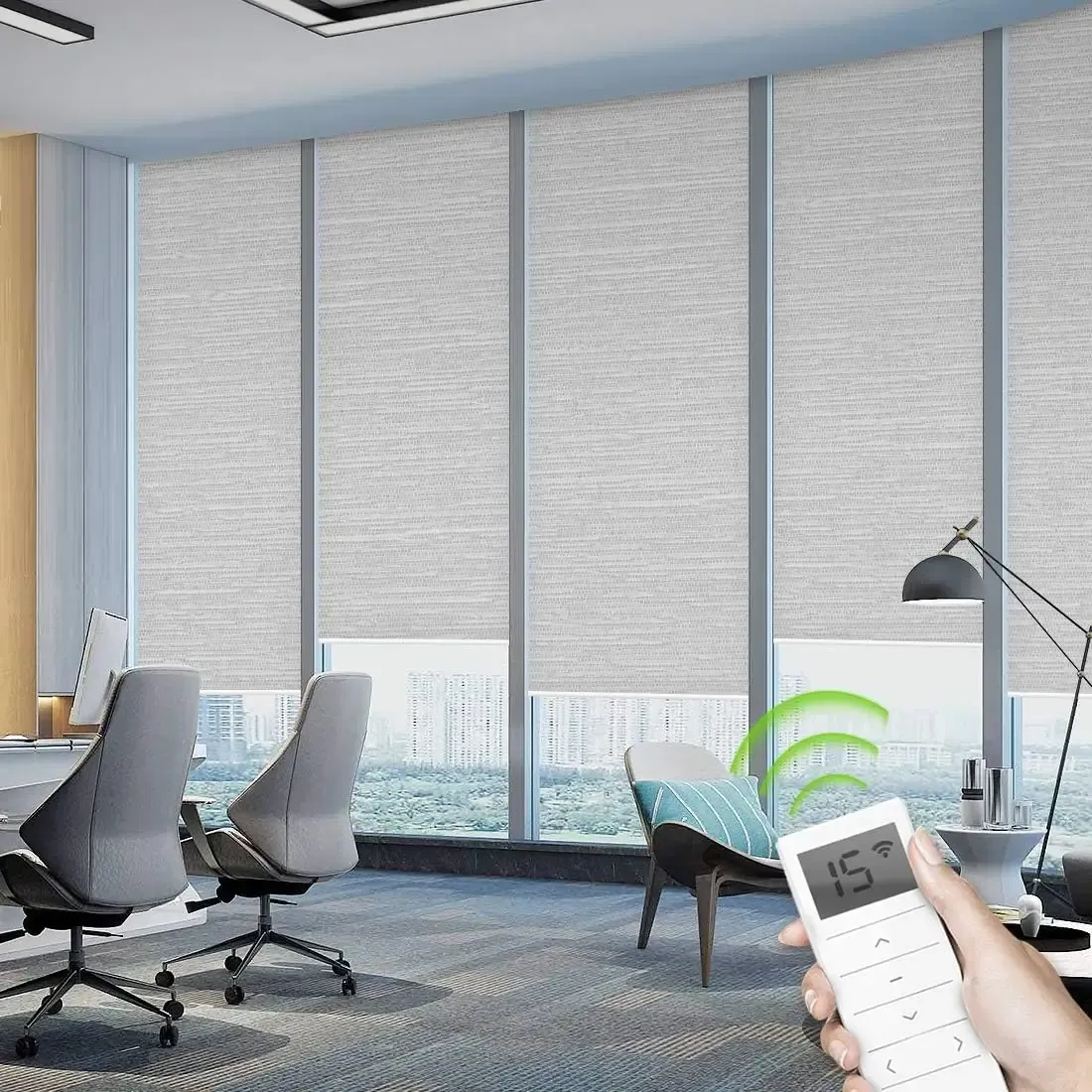 Motorized Duplex Blinds