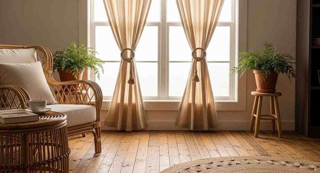 shop Curtains tie back ring