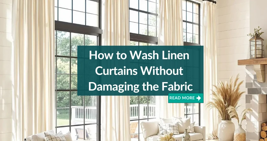 How to Wash Linen Curtains