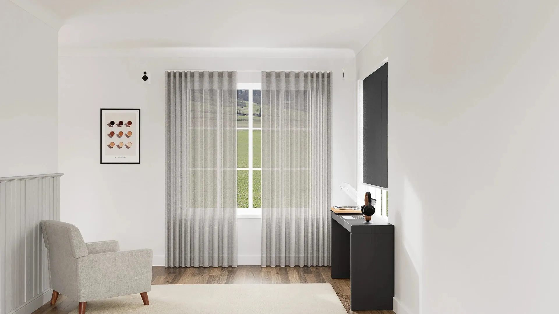 Odin Sheer Curtain - Image 2