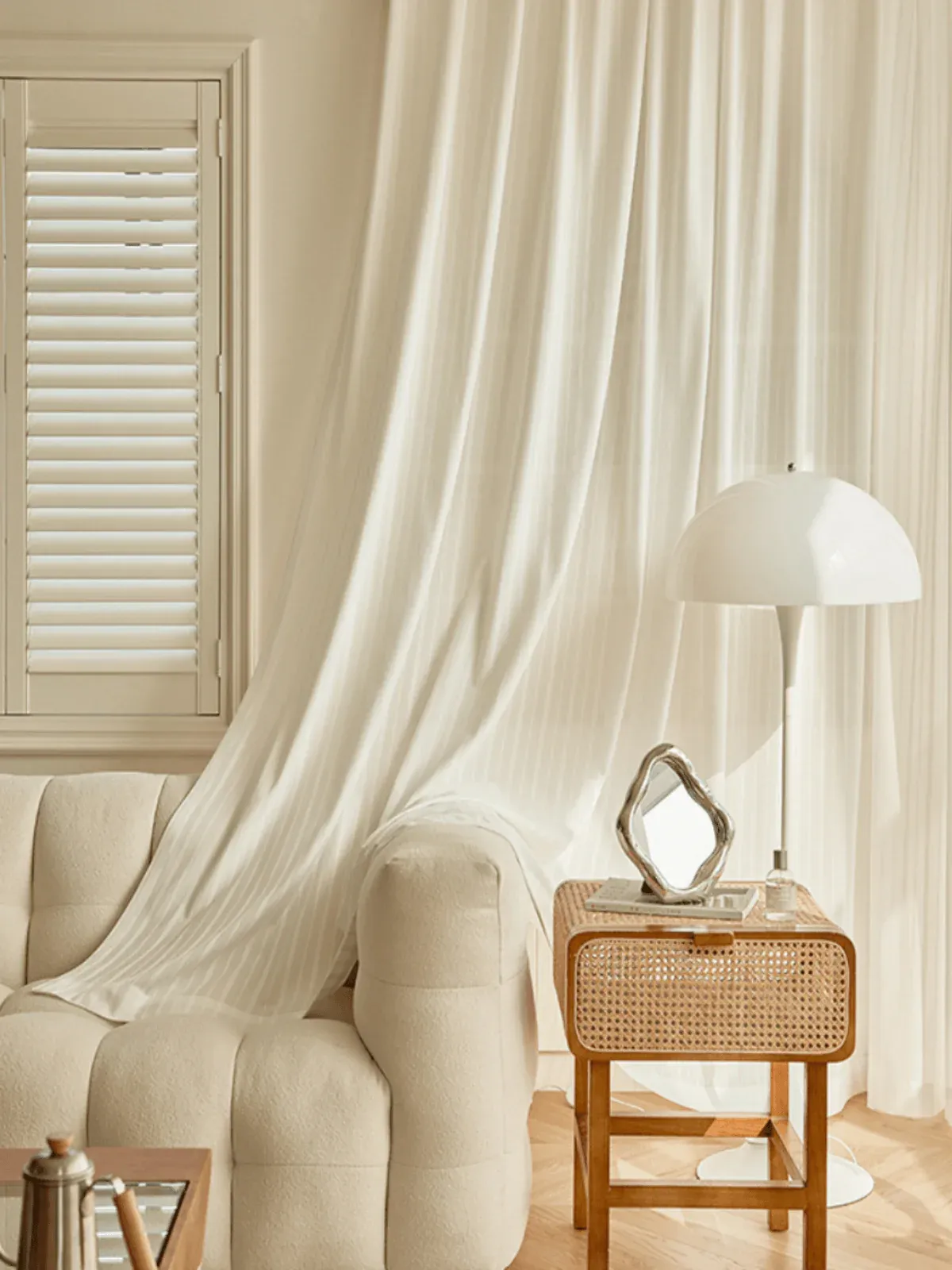 JACQUARD MIRAGE HIGH-COUNT UV-SHIELD Sheer Curtains - Image 5