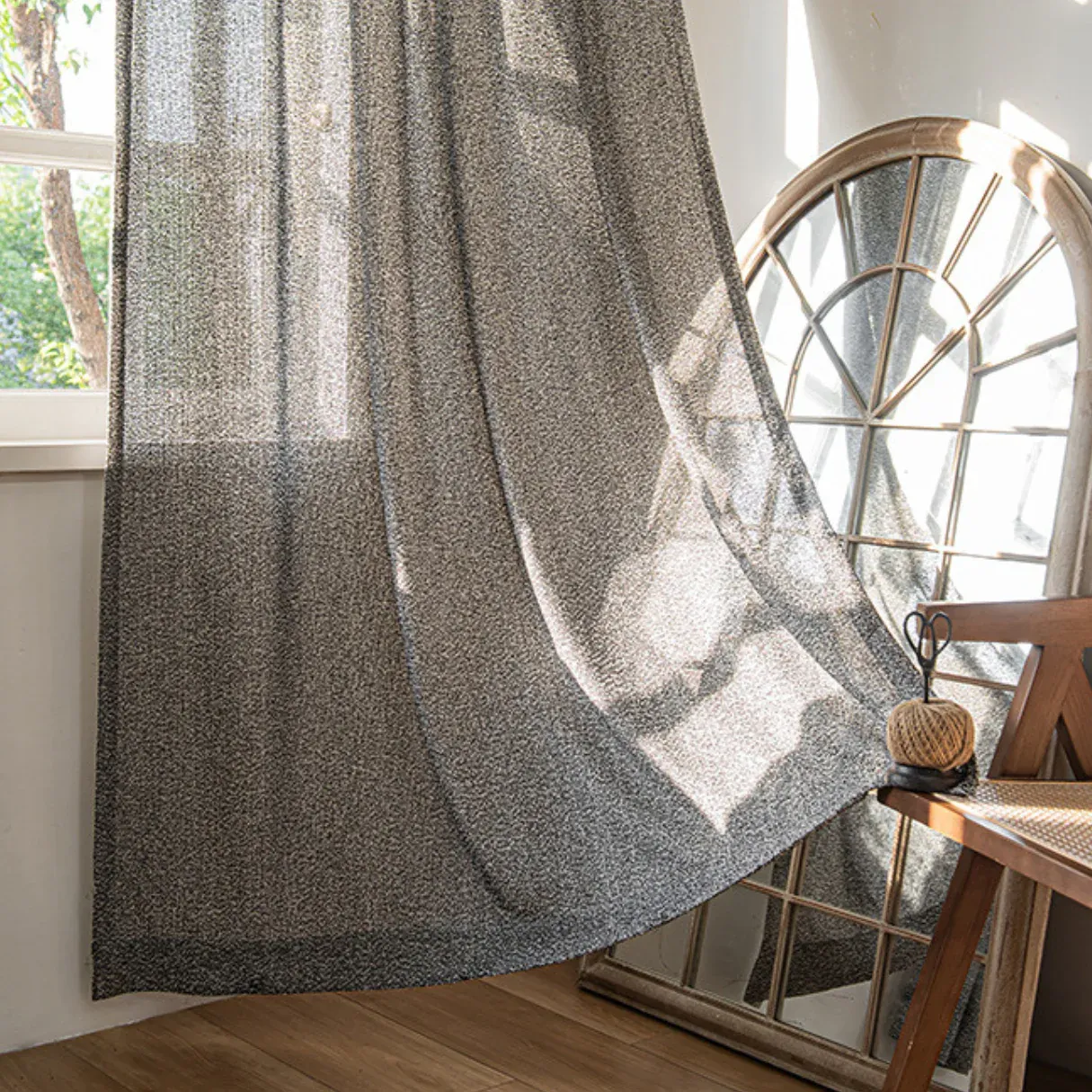 DAWN & DUSK Sheer Curtains