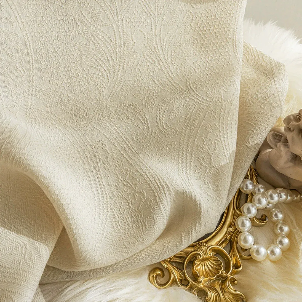 WHISPER Sheer Curtains - Beige - Image 5