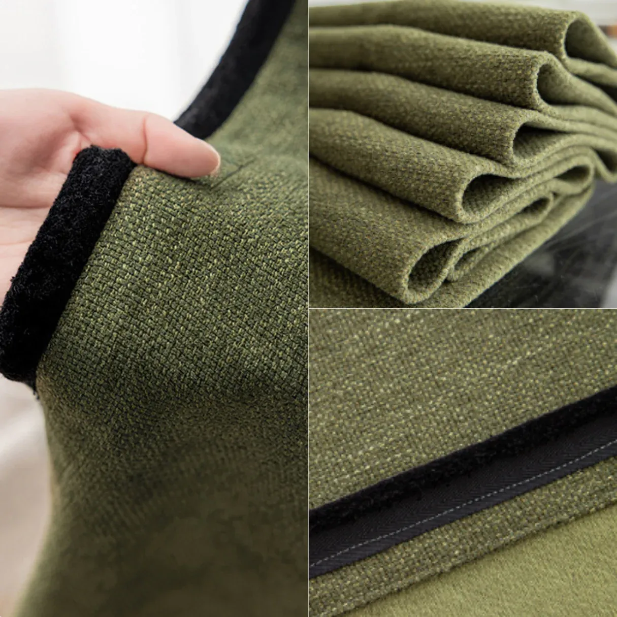 EVERGREEN Chenille Blackout Curtains - Image 2