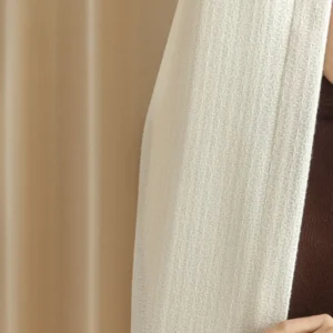 CRÈME Chenille Curtains - Image 4