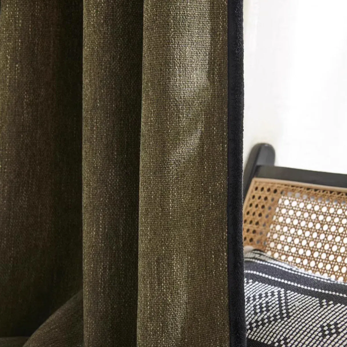 EVERGREEN Chenille Blackout Curtains