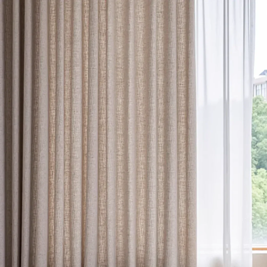 Linen Curtains - Warm Beige
