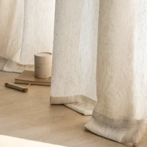 SHIZEN PALM Linen curtains - Image 2