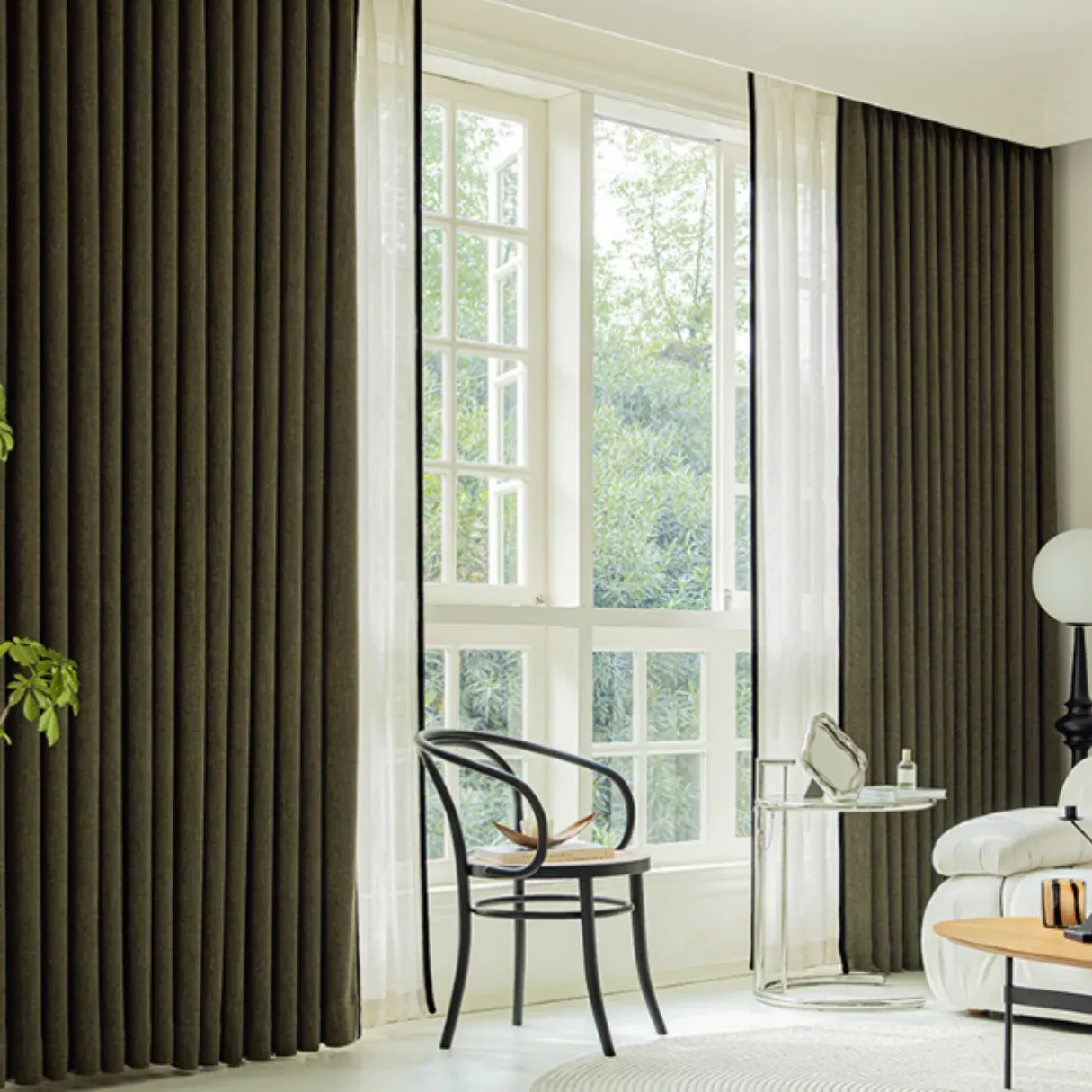 EVERGREEN Chenille Blackout Curtains - Image 4