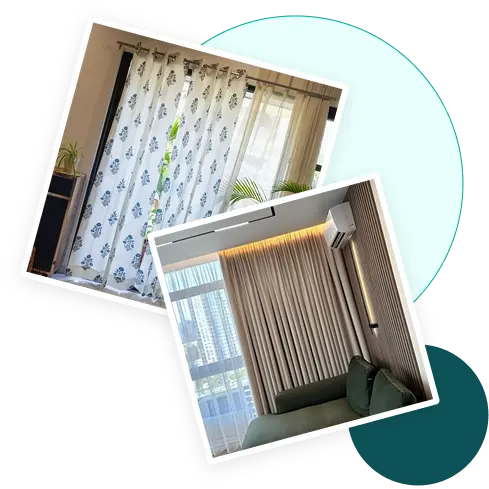 custom cotton curtains shop dubai