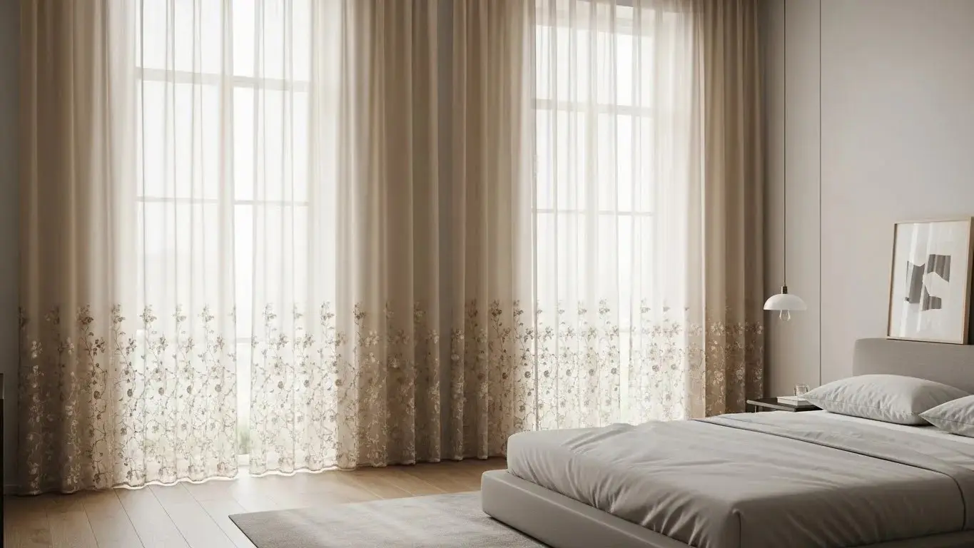 best sheer curtains dubai