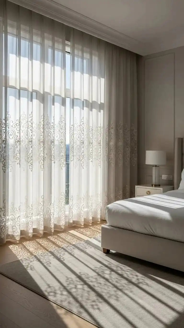 custom made sheer curtains dubai