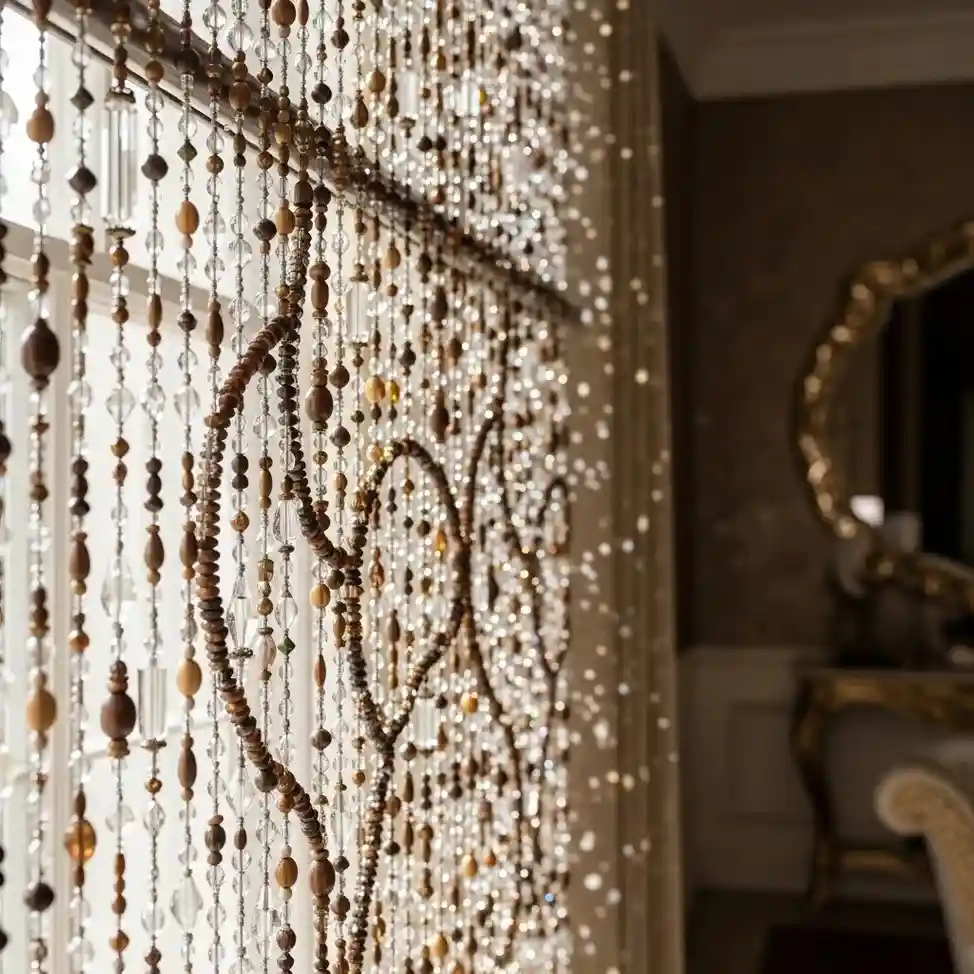 custom beaded curtains dubai