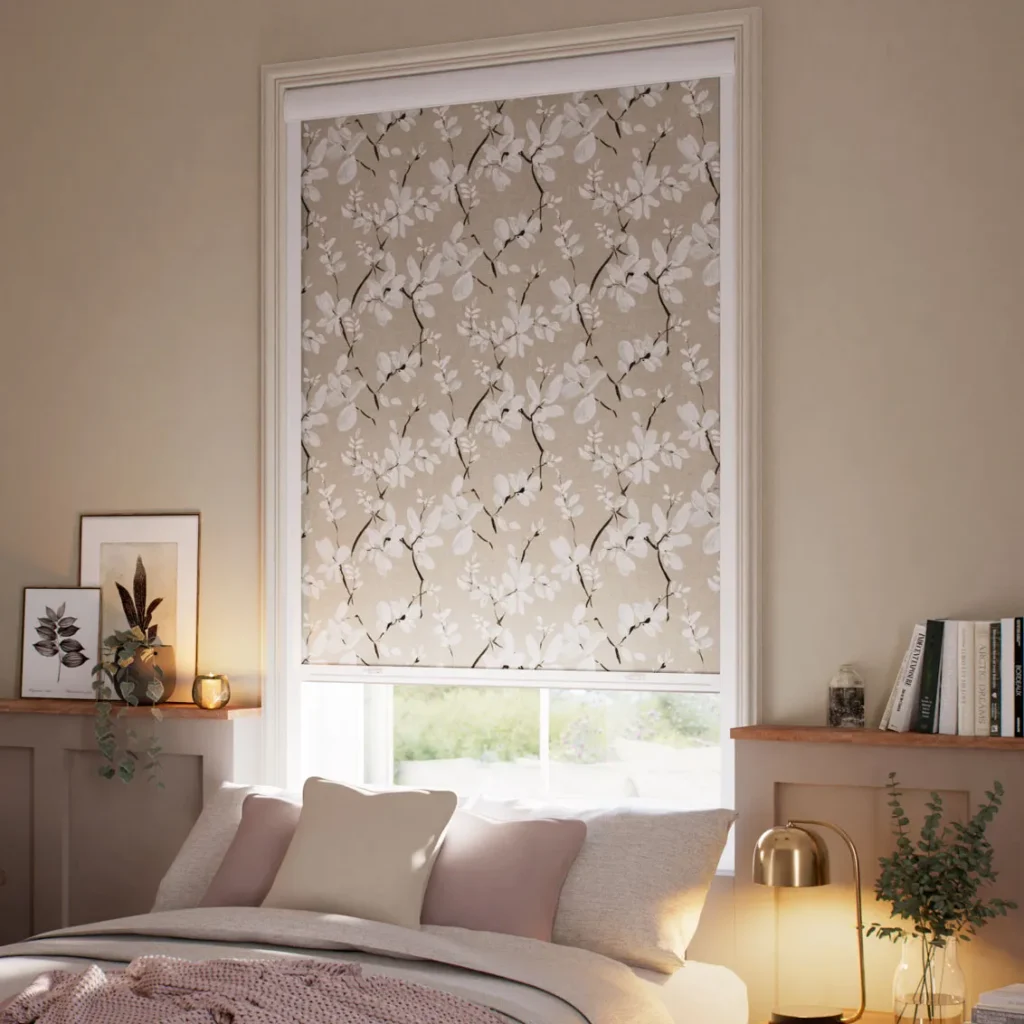 Blackout Madelyn Latte Roller Blind