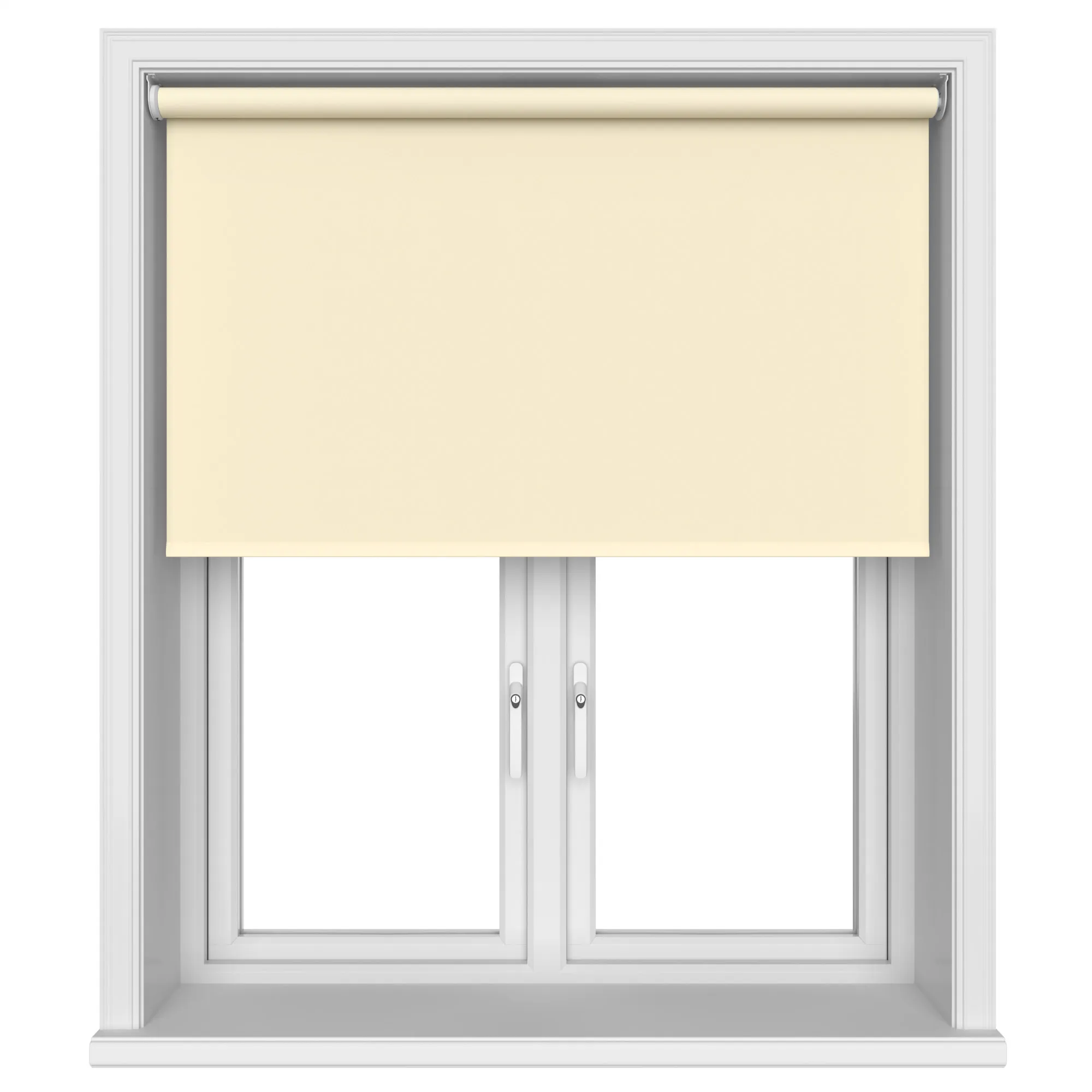 Blackout Buttercream Motorised Roller Blind - Image 4