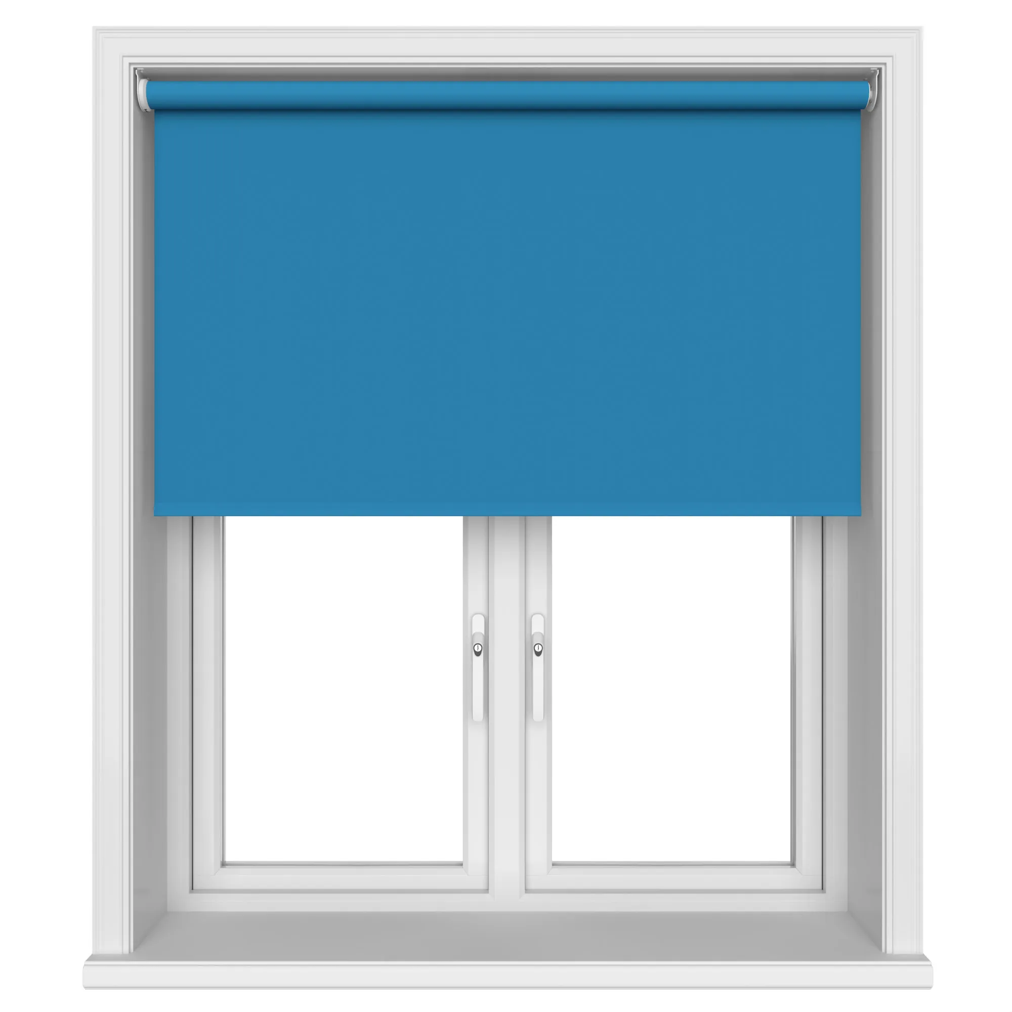 Blackout Tropical Lagoon Motorised Roller Blind - Image 4