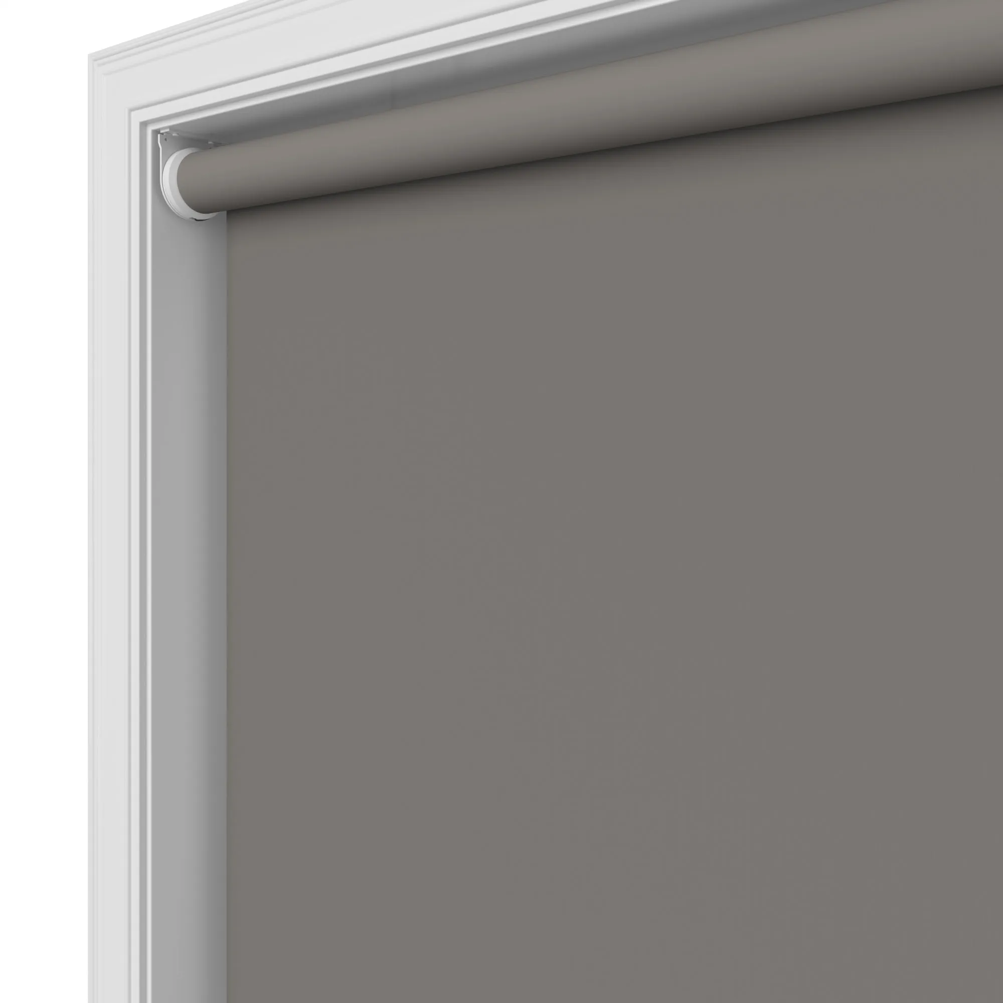 Blackout Grey Flint Motorised Roller Blind - Image 3
