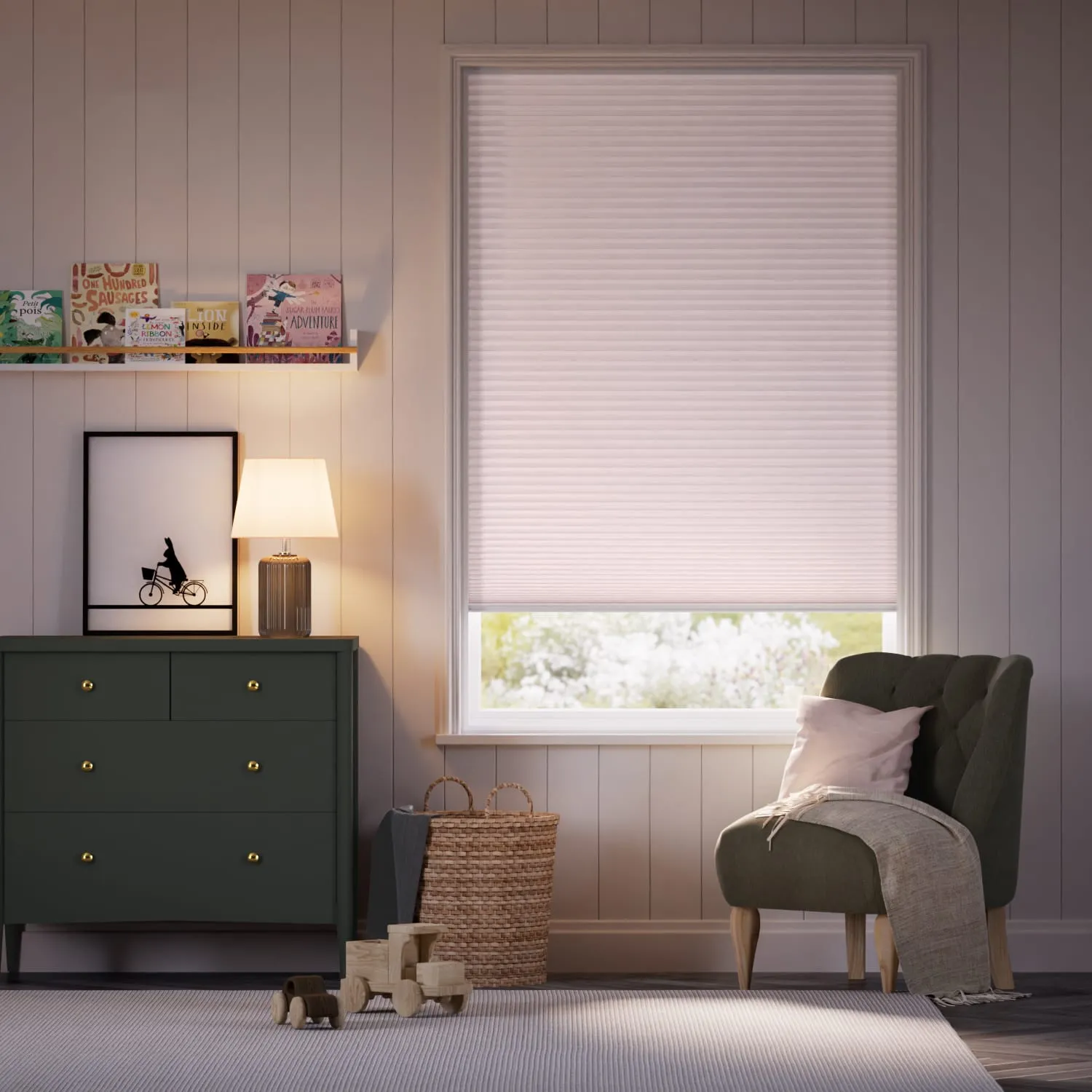 Blackout Blush Thermal Blind