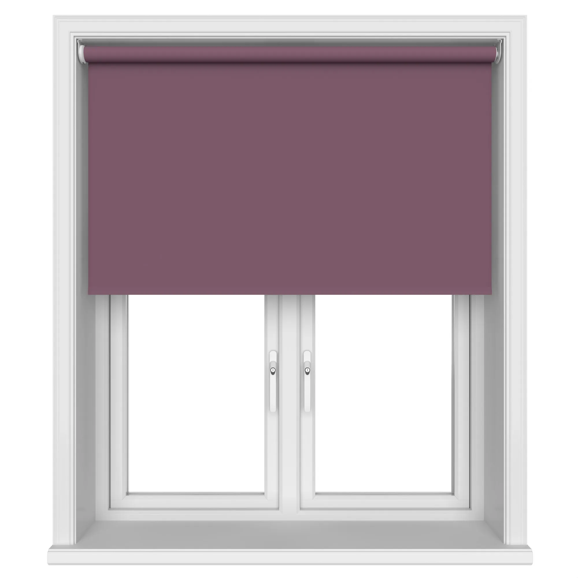 Blackout Gentle Mulberry Motorised Roller Blind