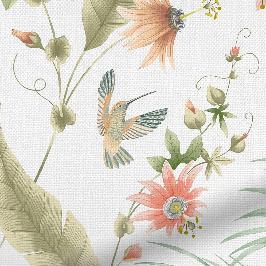 Blackout Hummingbird Blush Roller Blind - Image 2