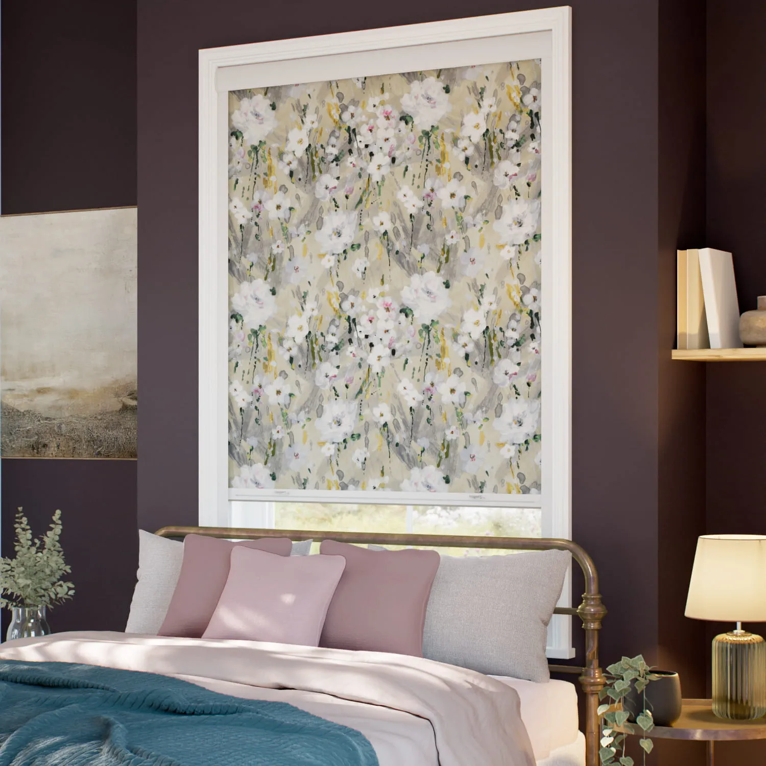 Blackout Orchid Sand Roller Blind - Image 3