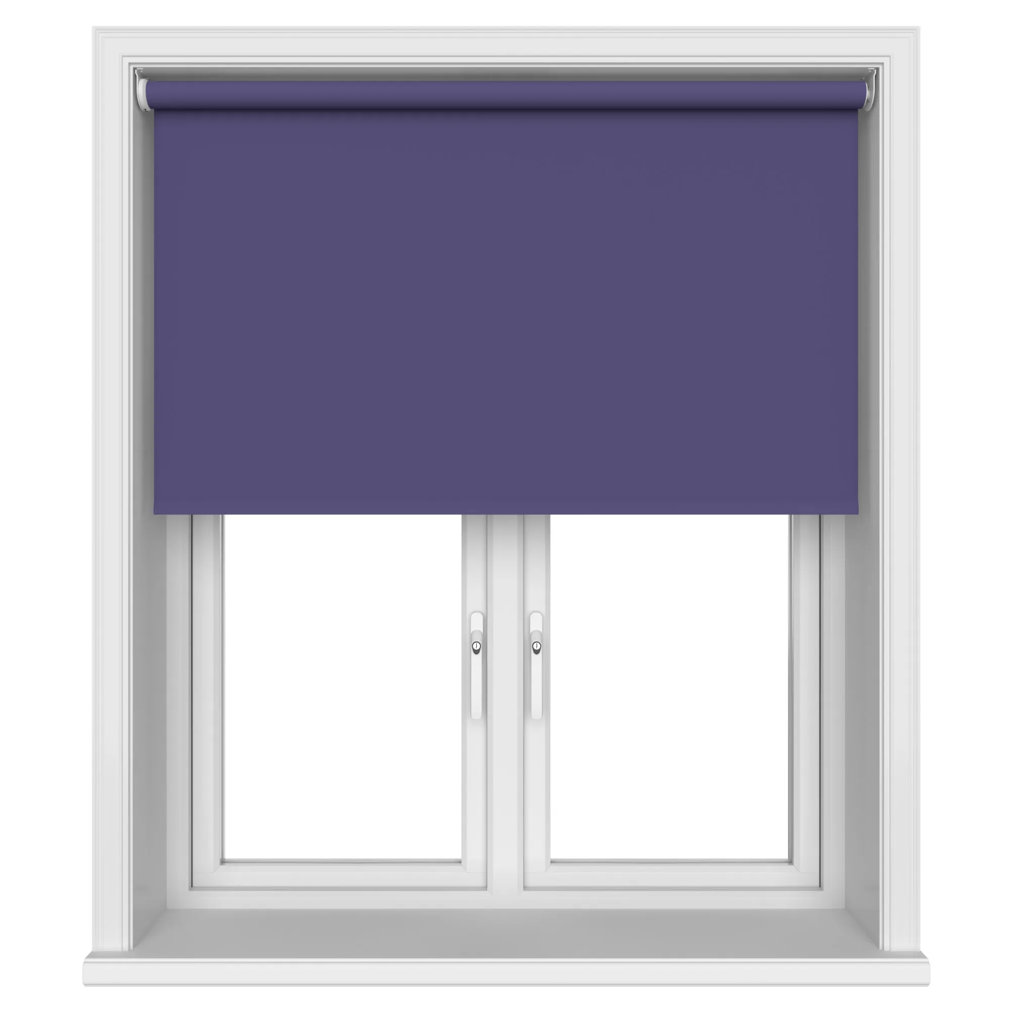 Blackout Majestic Violet Motorised Roller Blind