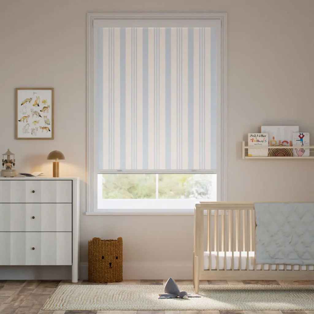 Blackout Albany Blue Roller Blind
