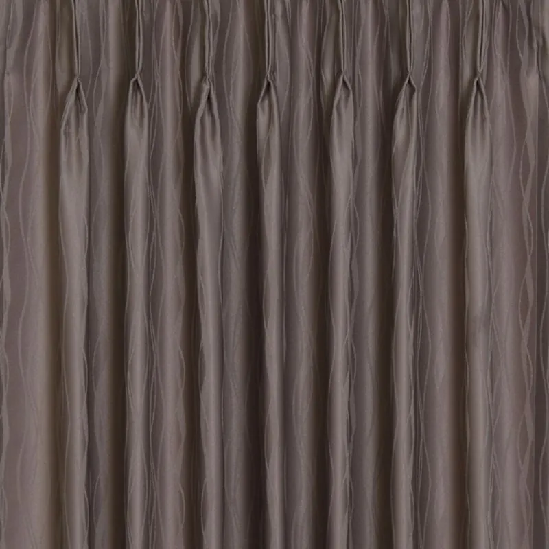 Twig Blackout Pinch Pleat Curtains