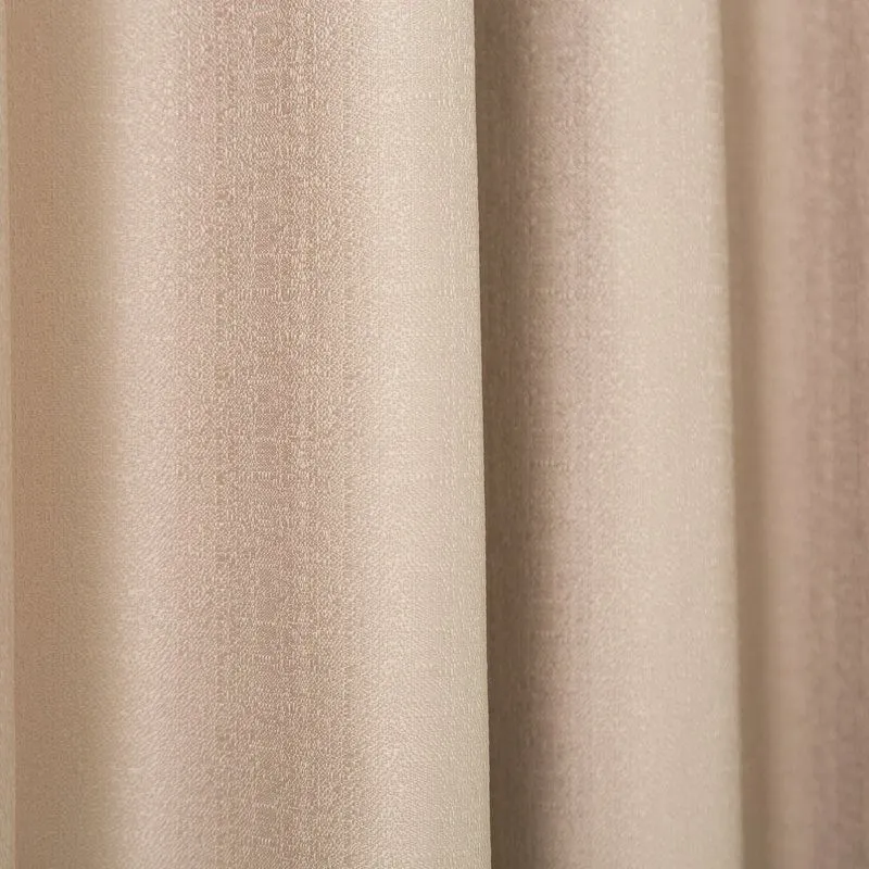 Bisque Blackout Pinch Pleat Curtains - Image 4