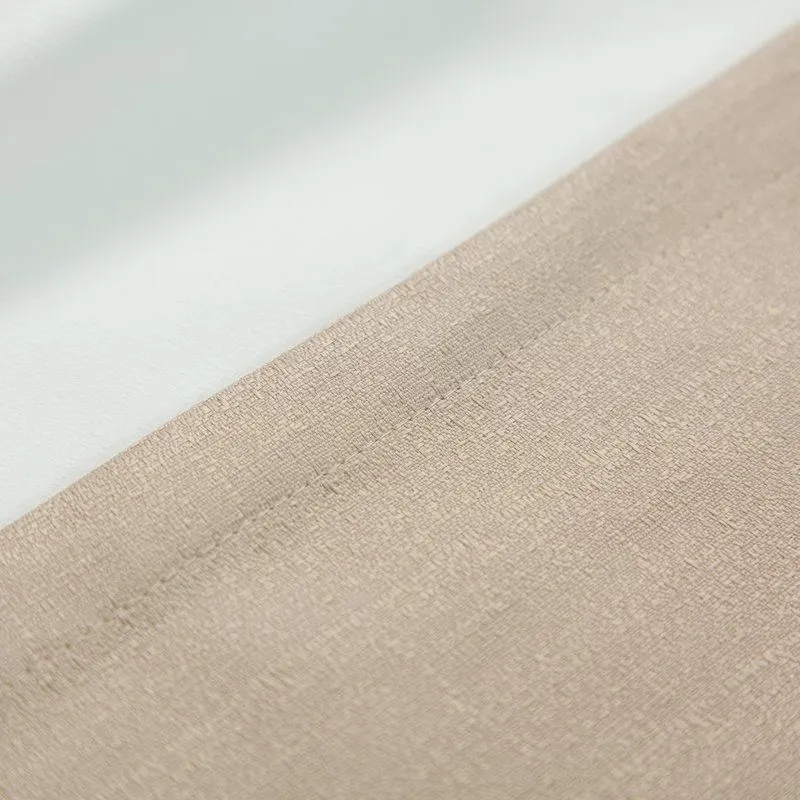 Bisque Blackout Pinch Pleat Curtains - Image 2
