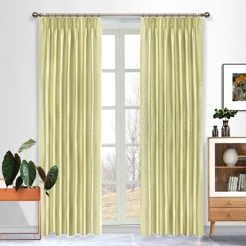 Stone Blackout Pinch Pleat Curtains