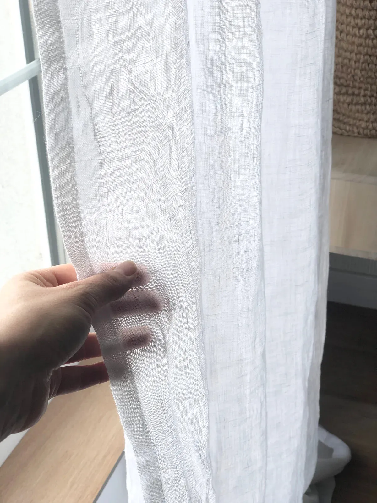 Double Pinch Pleat Sheer Curtain - Image 2