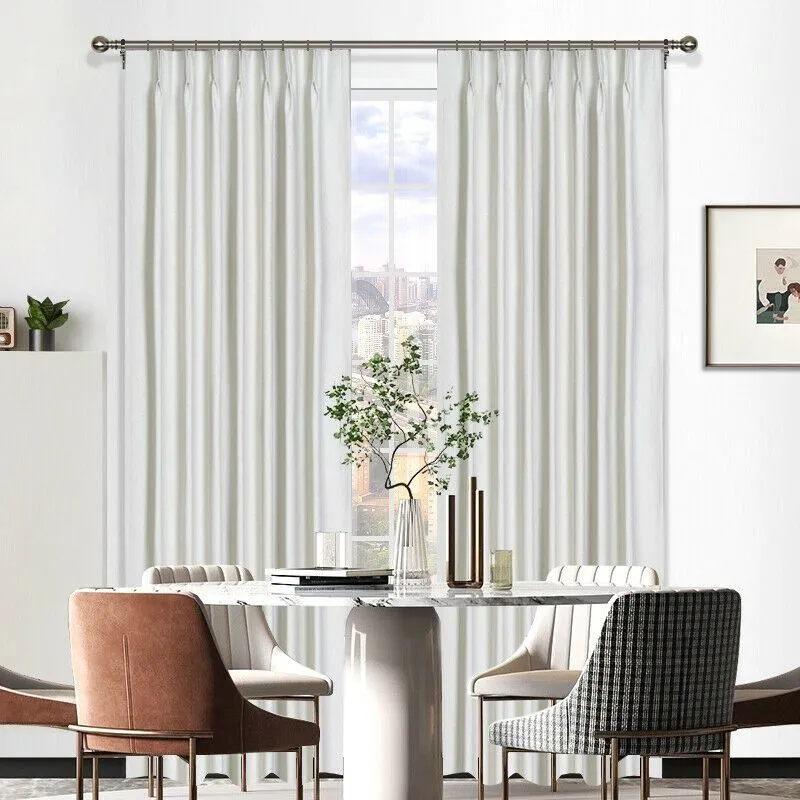 Driftwood Blackout Pinch Pleat Curtains - Image 3
