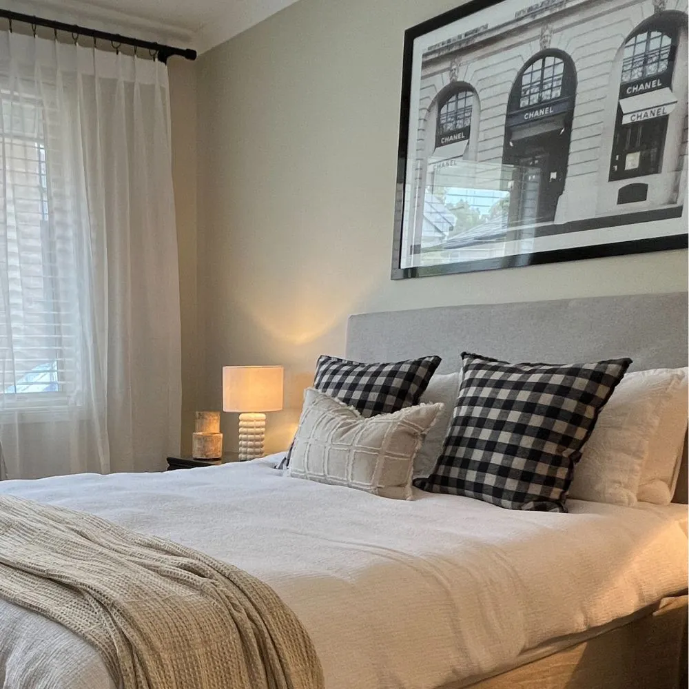 BRISTOL Pinch Pleat Sheer Curtains WHITE