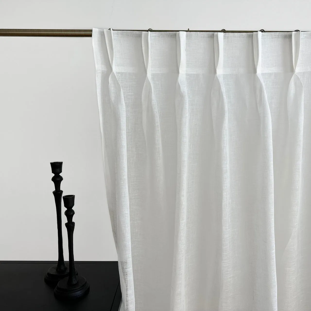 Double Pinch Pleat Sheer Curtain - Image 4