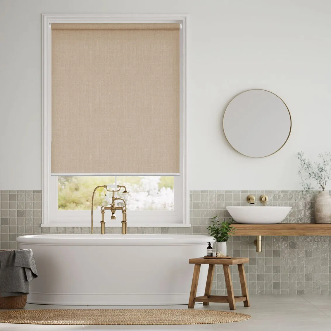 Clay Roller Blind
