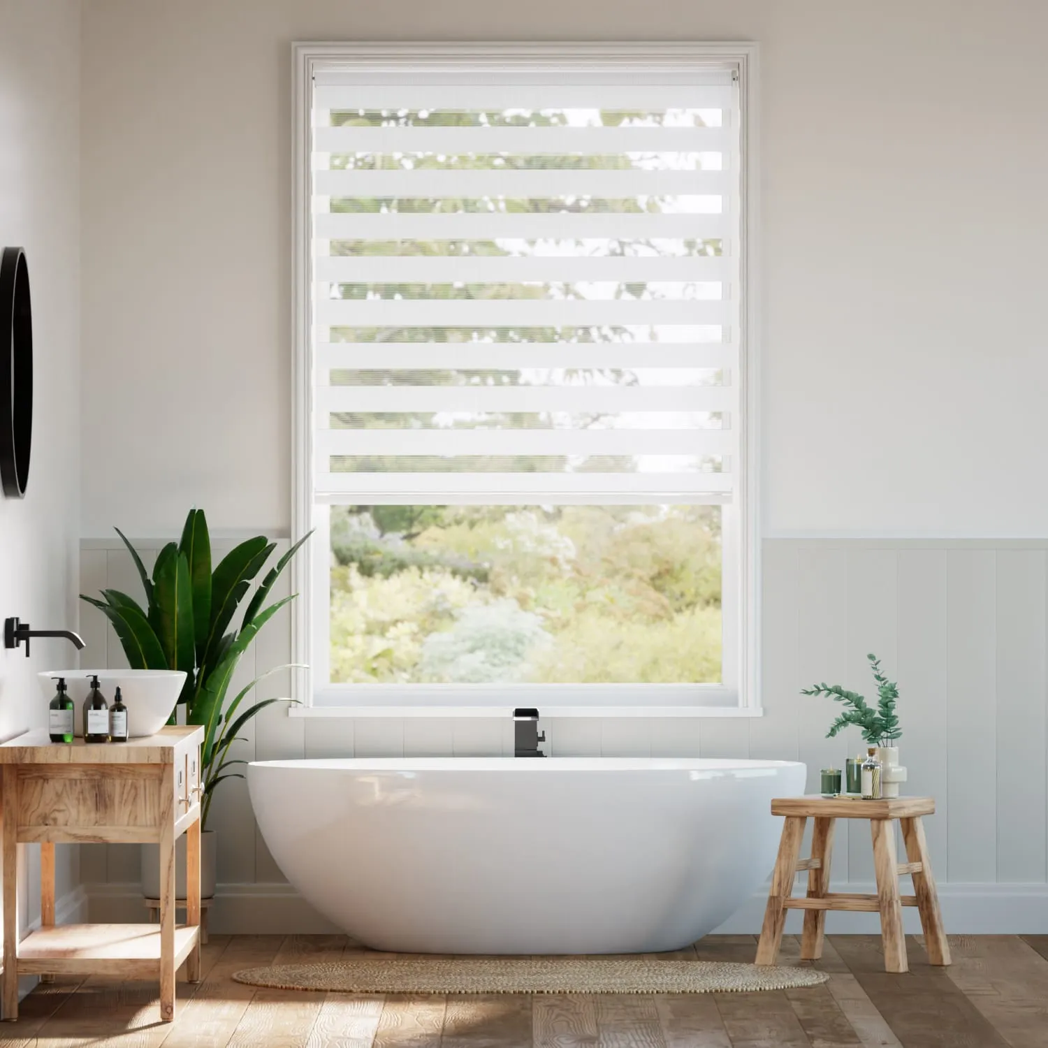 Bright White Roller Blind