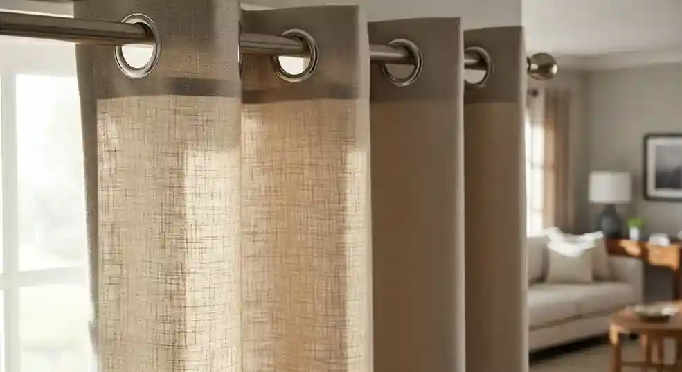 eyelet curtains Dubai
