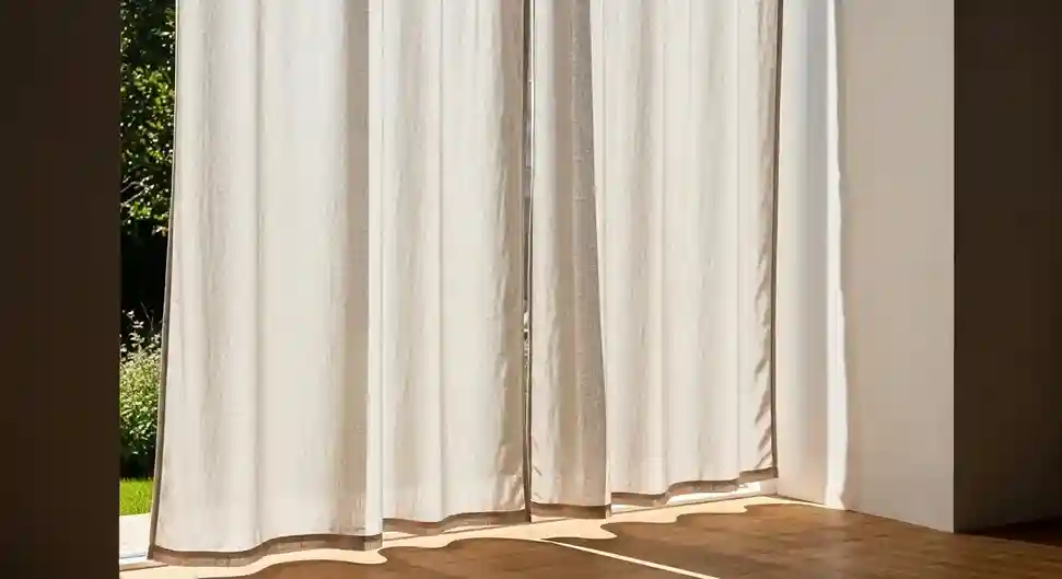linen curtains Dubai